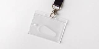 A87H Id holder, int.size: 55 x 90 mm