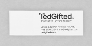 L002 15x45MM GPSR TedGifted Label