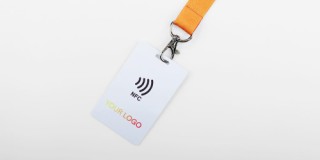 PVC.NFC/V PVC card with NFC vertical <br> int.size.86x54mm