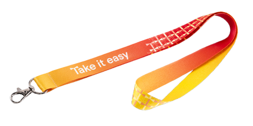 Sublimation lanyards